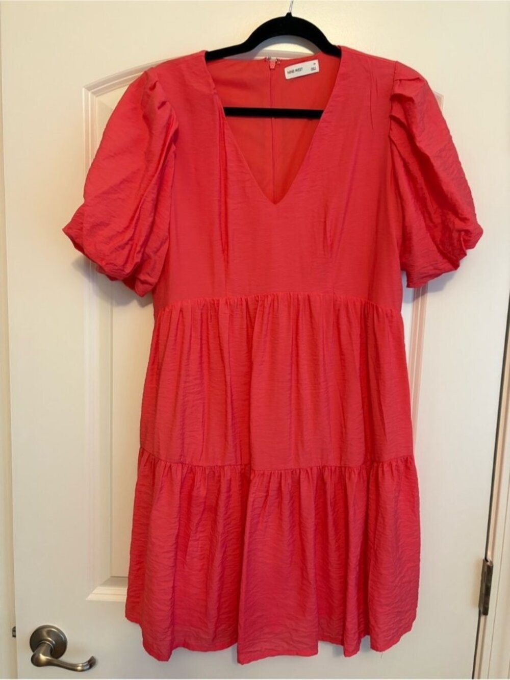 Nine West Coral Pink Dress-Worn Once!